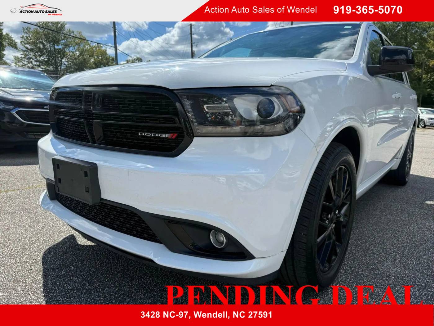 2015 Dodge Durango SXT — SUV — 77,975 mi — Wendell, NC