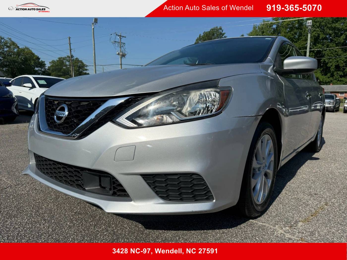 2018 Nissan Sentra SV — Sedan — 119,484 mi — Wendell, NC