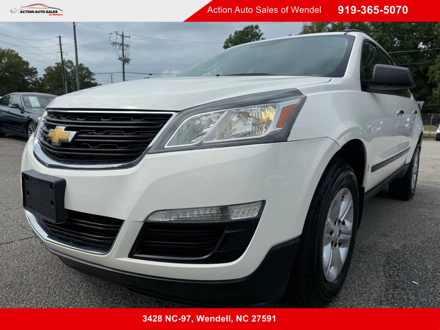 2015 Chevrolet Traverse LS — SUV — 95,651 mi — Wendell, NC