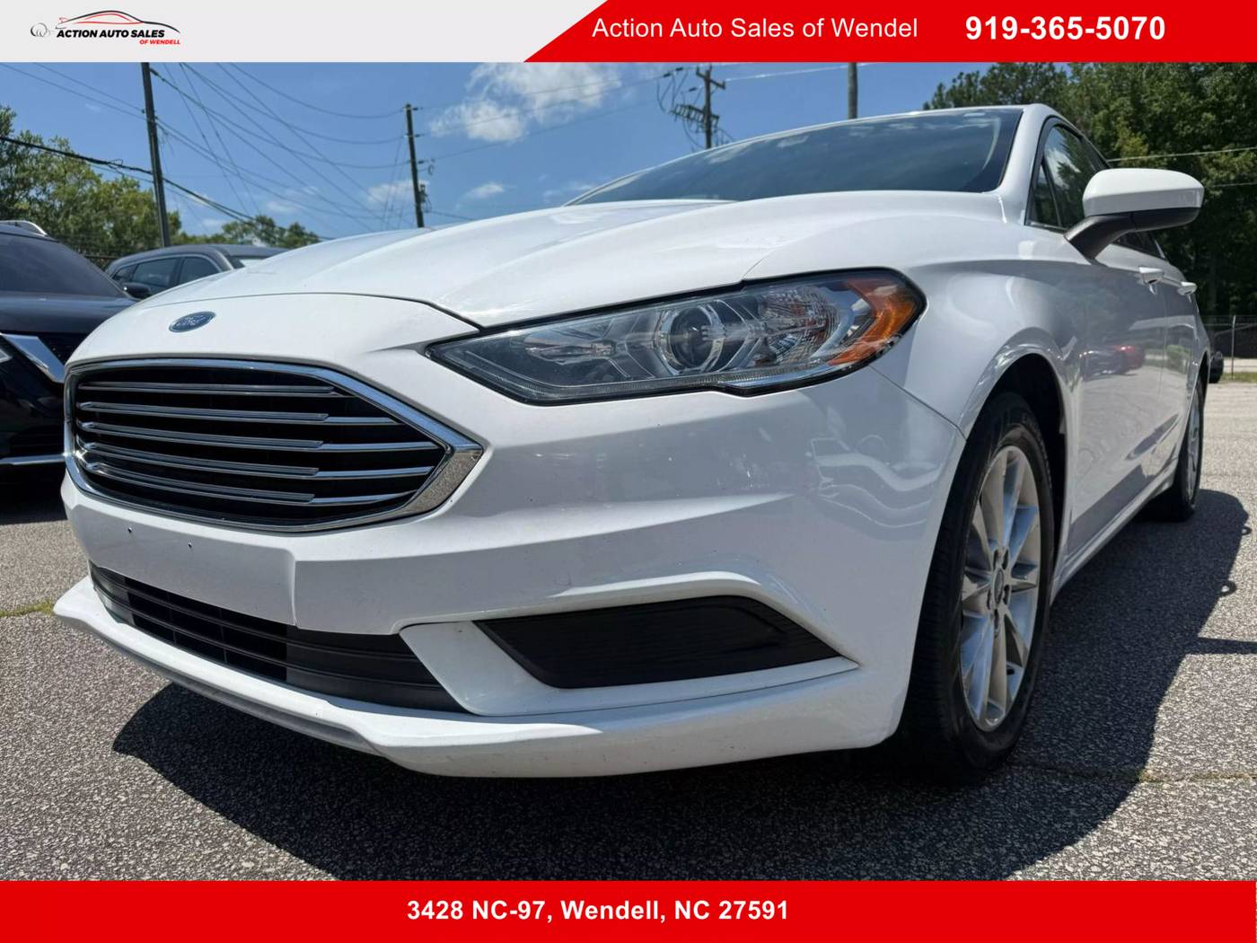 2017 Ford Fusion SE — Sedan — 115,522 mi — Wendell, NC