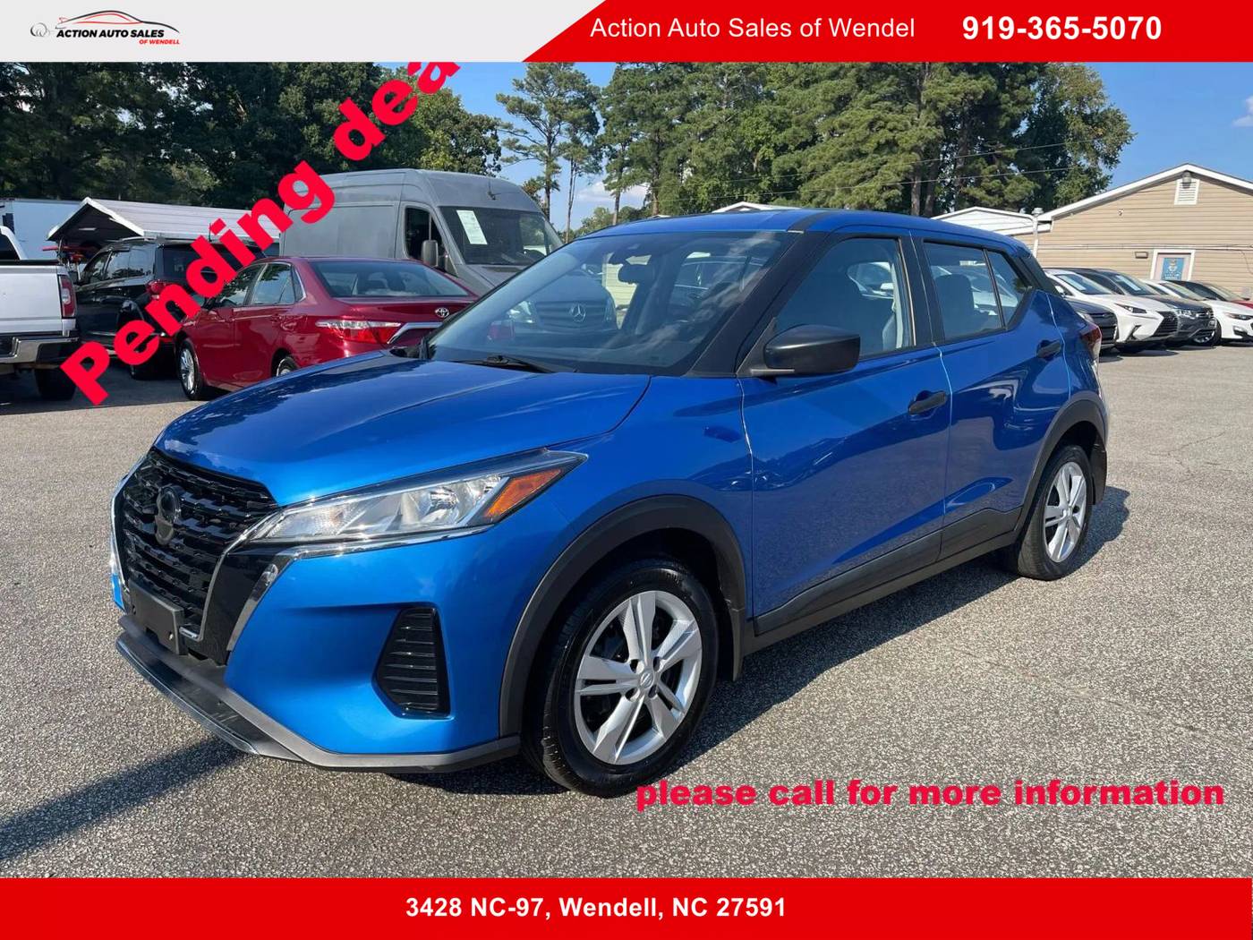 2021 Nissan Kicks S — SUV — 118,710 mi — Wendell, NC