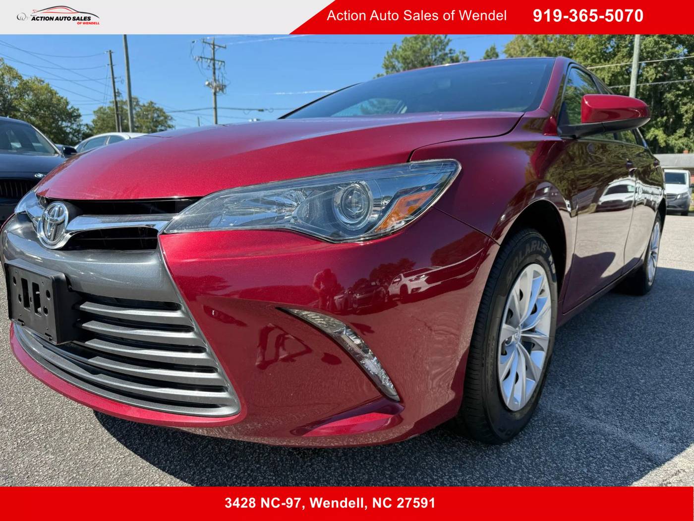2017 Toyota Camry LE — Sedan — 82,155 mi — Wendell, NC