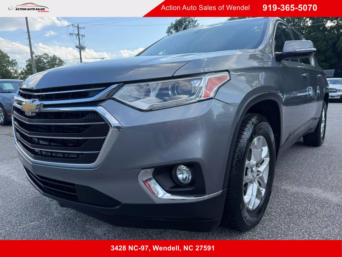 2018 Chevrolet Traverse LT Cloth — SUV — 100,828 mi — Wendell, NC