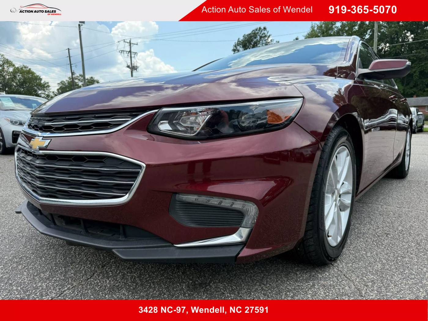 2016 Chevrolet Malibu LT — Sedan — 117,687 mi — Wendell, NC