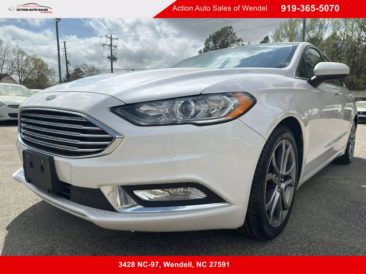 2017 Ford Fusion SE — Sedan — 114,203 mi — Wendell, NC