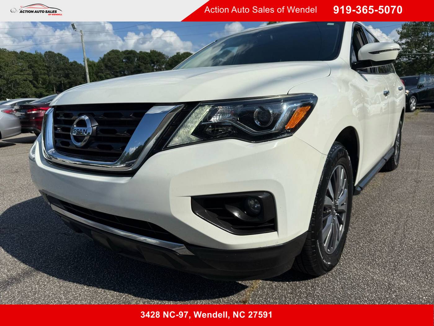 2019 Nissan Pathfinder SV — SUV — 129,507 mi — Wendell, NC