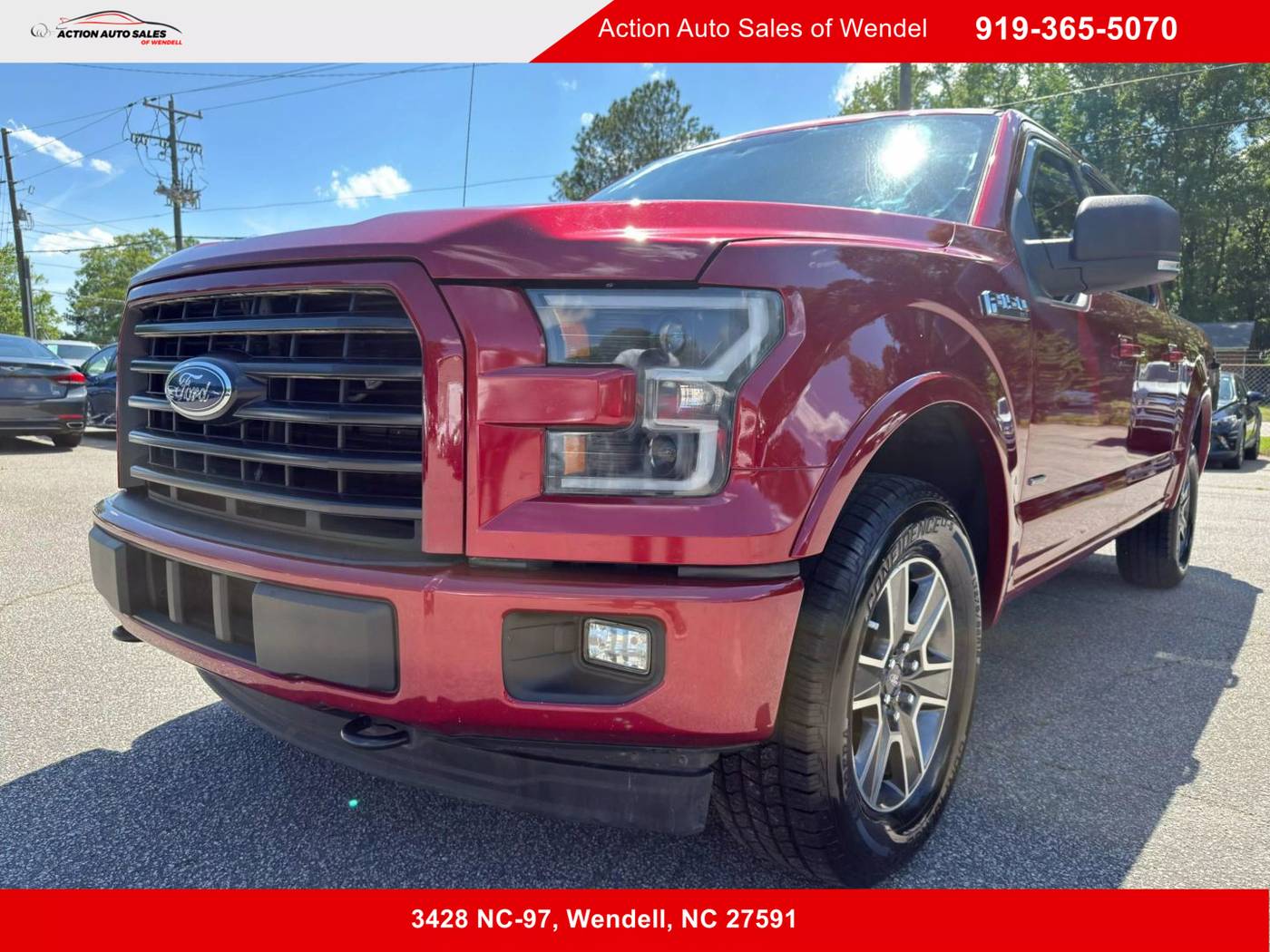 2017 Ford F-150 XLT — Pickup Truck — 122,461 mi — Wendell, NC