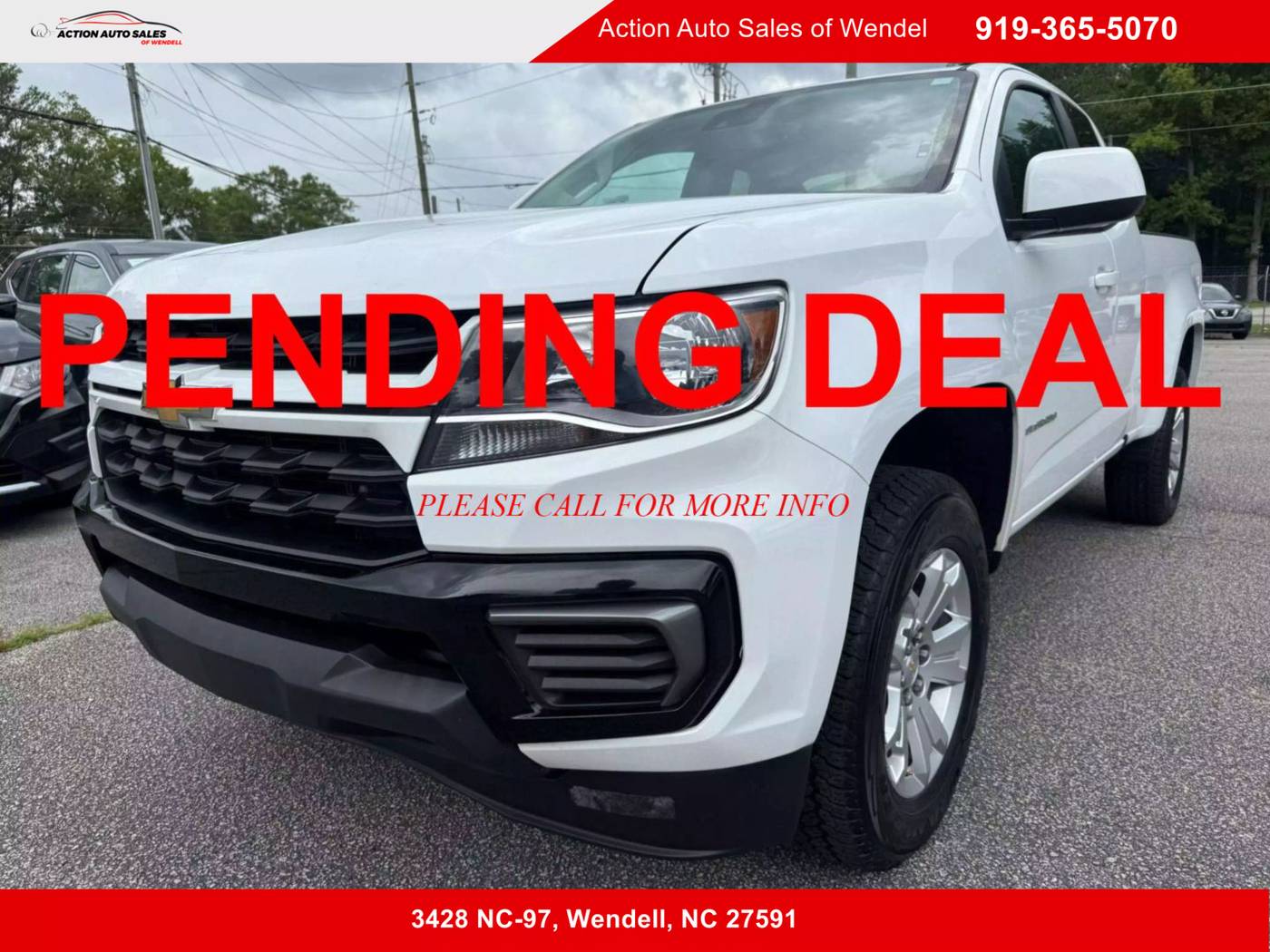 2022 Chevrolet Colorado LT — Pickup Truck — 91,584 mi — Wendell, NC