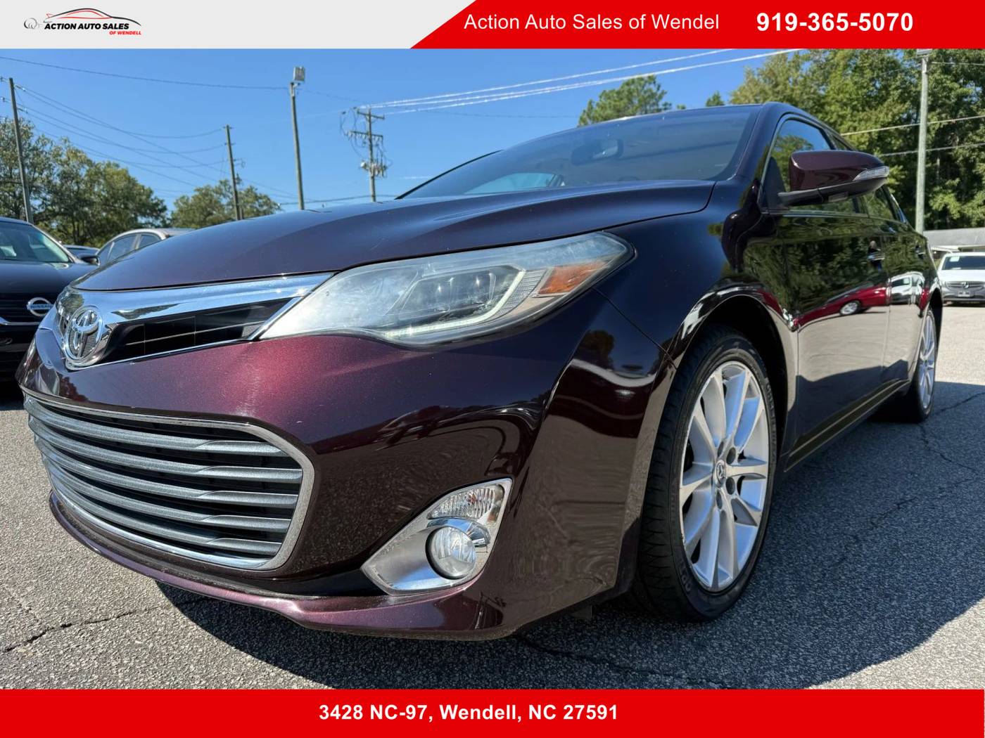 2013 Toyota Avalon XLE — Sedan — 36,651 mi — Wendell, NC