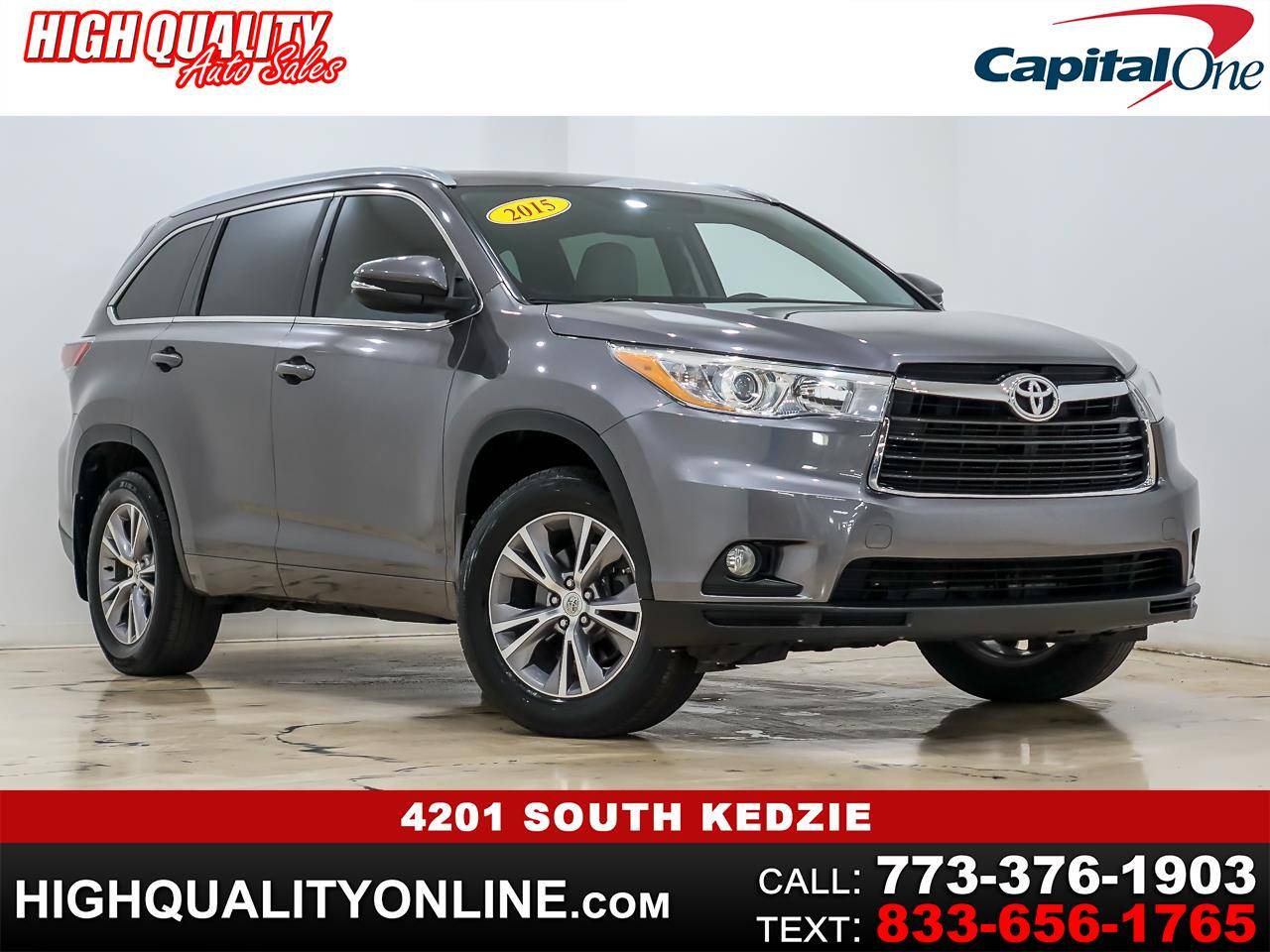 2015 Toyota Highlander XLE — SUV — 133,568 mi — Chicago, IL