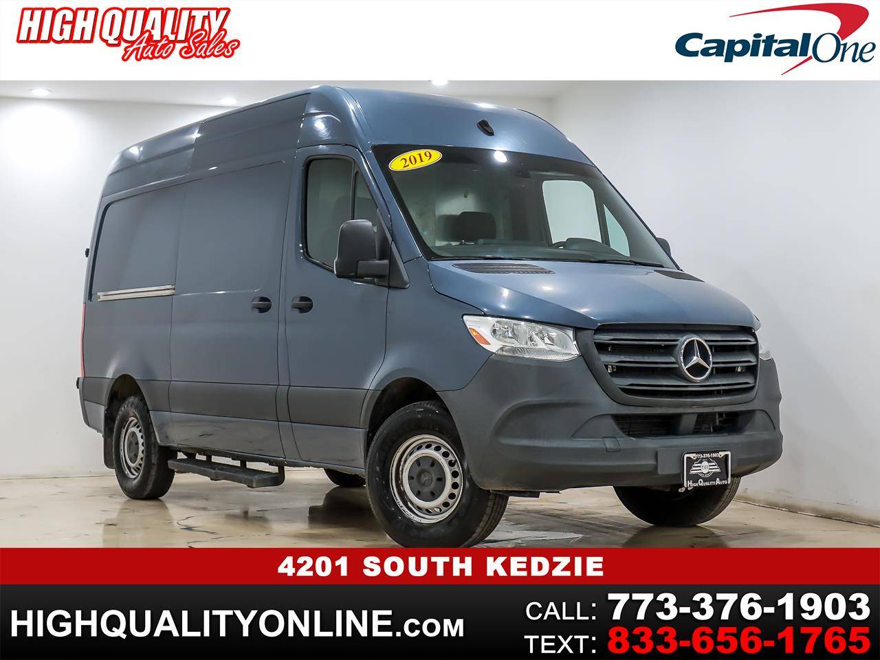 2019 Mercedes-Benz Sprinter Cargo Van 3500 — Cargo Van — 86,811 mi — Chicago, IL