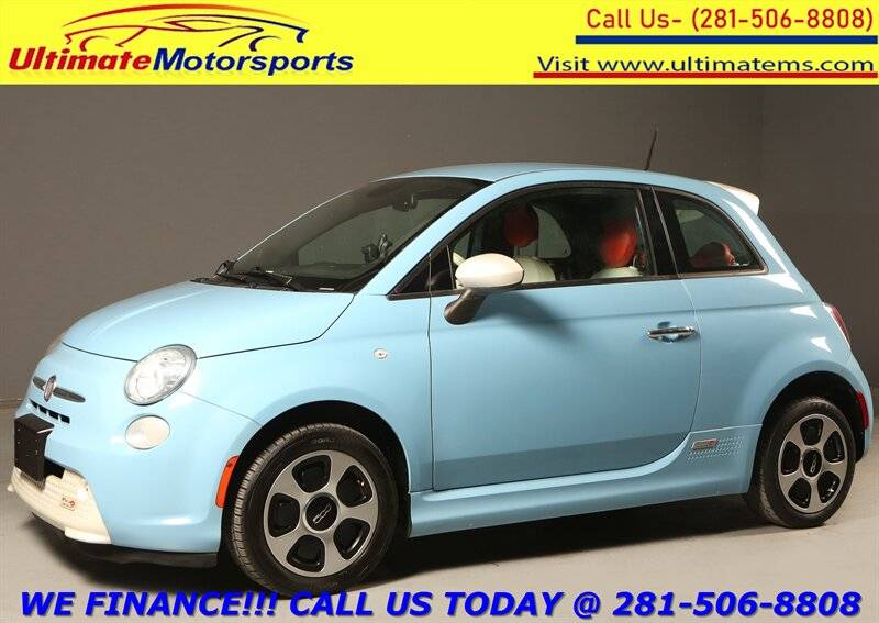 2015 FIAT 500e Base — Hatchback — 48,679 mi — Houston, TX
