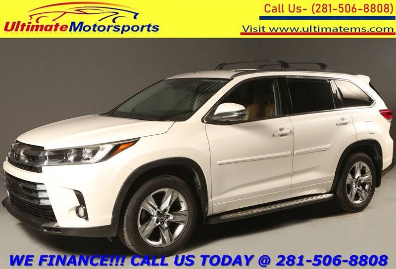 2018 Toyota Highlander Limited — SUV — 89,453 mi — Houston, TX