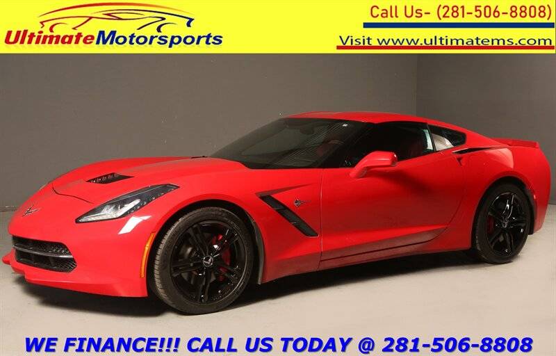 2016 Chevrolet Corvette 1LT — Coupe — 45,698 mi — Houston, TX