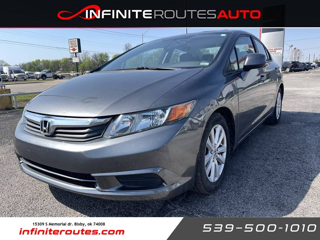 2012 Honda Civic EX — Sedan — 122,536 mi — Bixby, OK