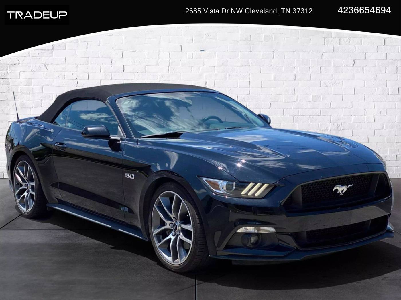 2015 Ford Mustang GT Premium — Convertible — 85,338 mi — Cleveland, TN