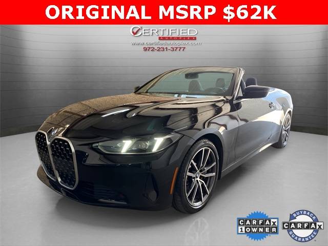 2025 BMW 4 Series 430i — Convertible — 24,805 mi — Dallas, TX