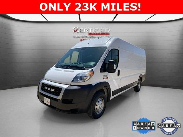 2021 Ram ProMaster Cargo Van 3500 — Cargo Van — 23,415 mi — Dallas, TX