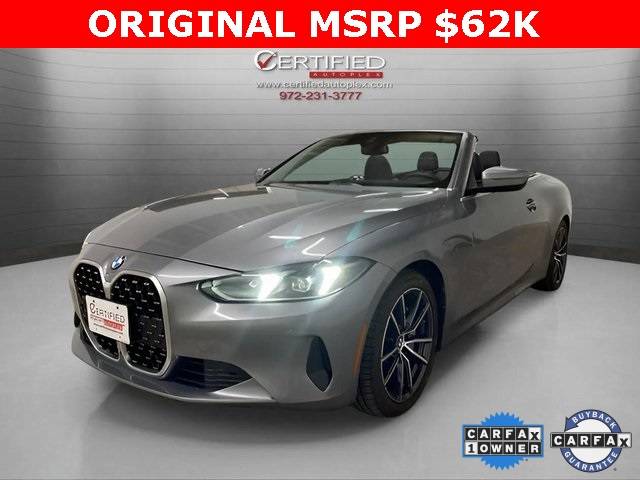 2025 BMW 4 Series 430i — Convertible — 19,475 mi — Dallas, TX