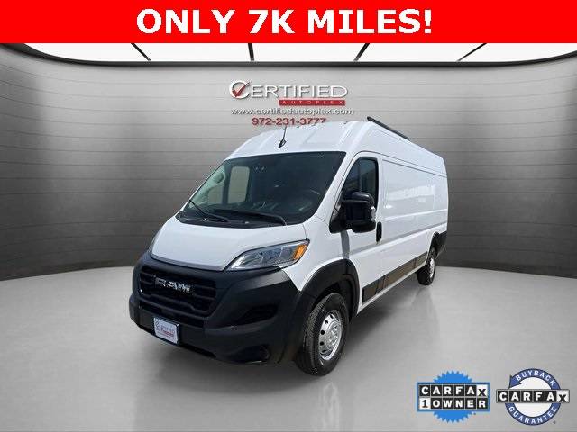 2023 Ram ProMaster Cargo Van 3500 — Cargo Van — 7,989 mi — Dallas, TX