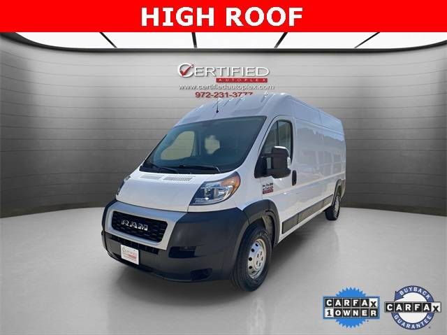2021 Ram ProMaster Cargo Van 2500 — Cargo Van — 44,474 mi — Dallas, TX