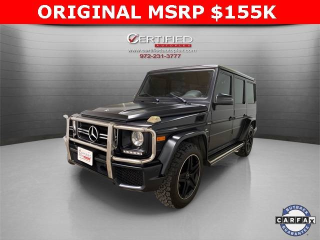 2017 Mercedes-Benz G-Class G 63 AMG — SUV — 105,320 mi — Dallas, TX