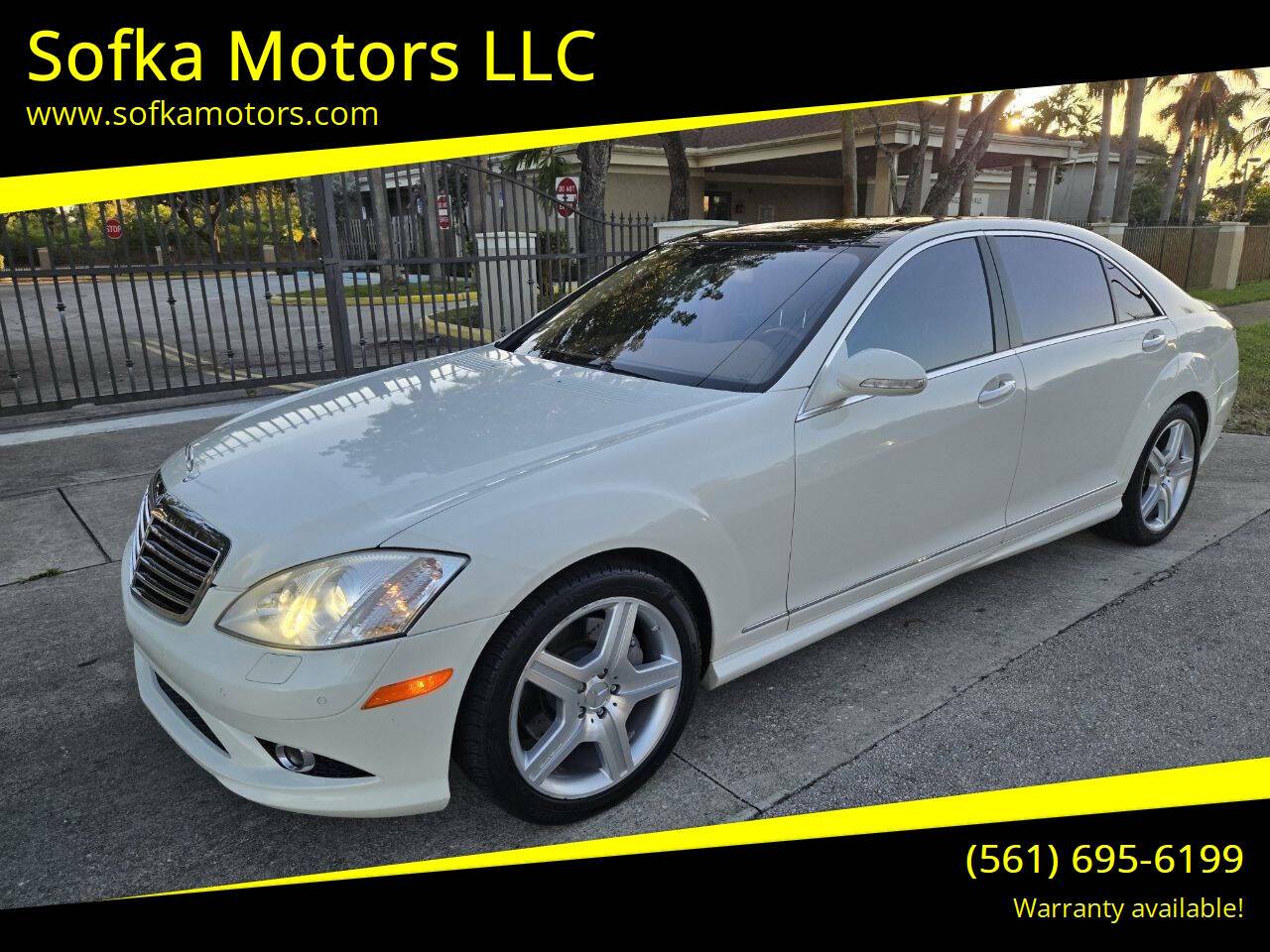 2008 Mercedes-Benz S-Class S 550 — Sedan — 99,499 mi — Pompano Beach, FL