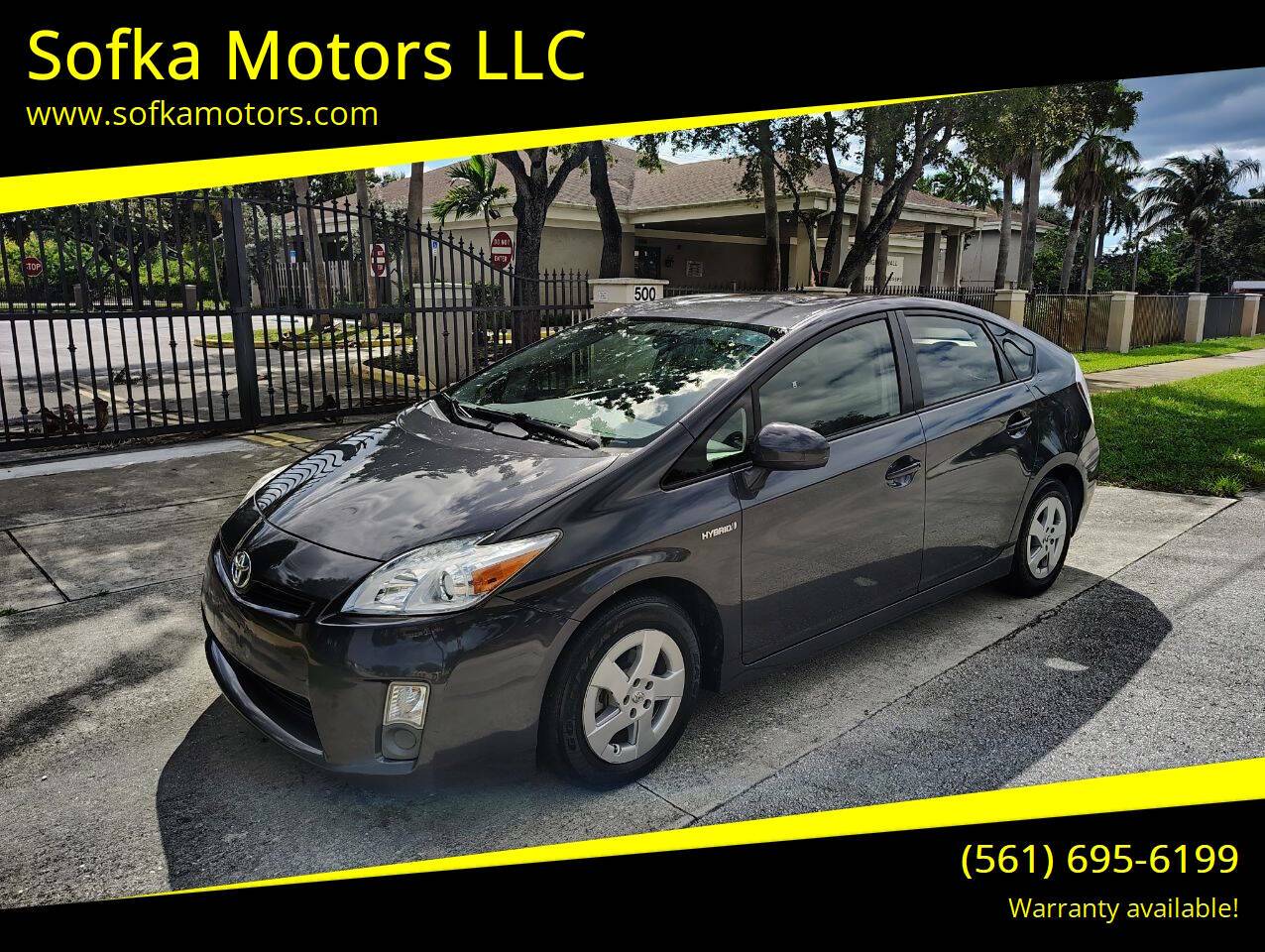 2011 Toyota Prius Two — Sedan — 117,780 mi — Pompano Beach, FL