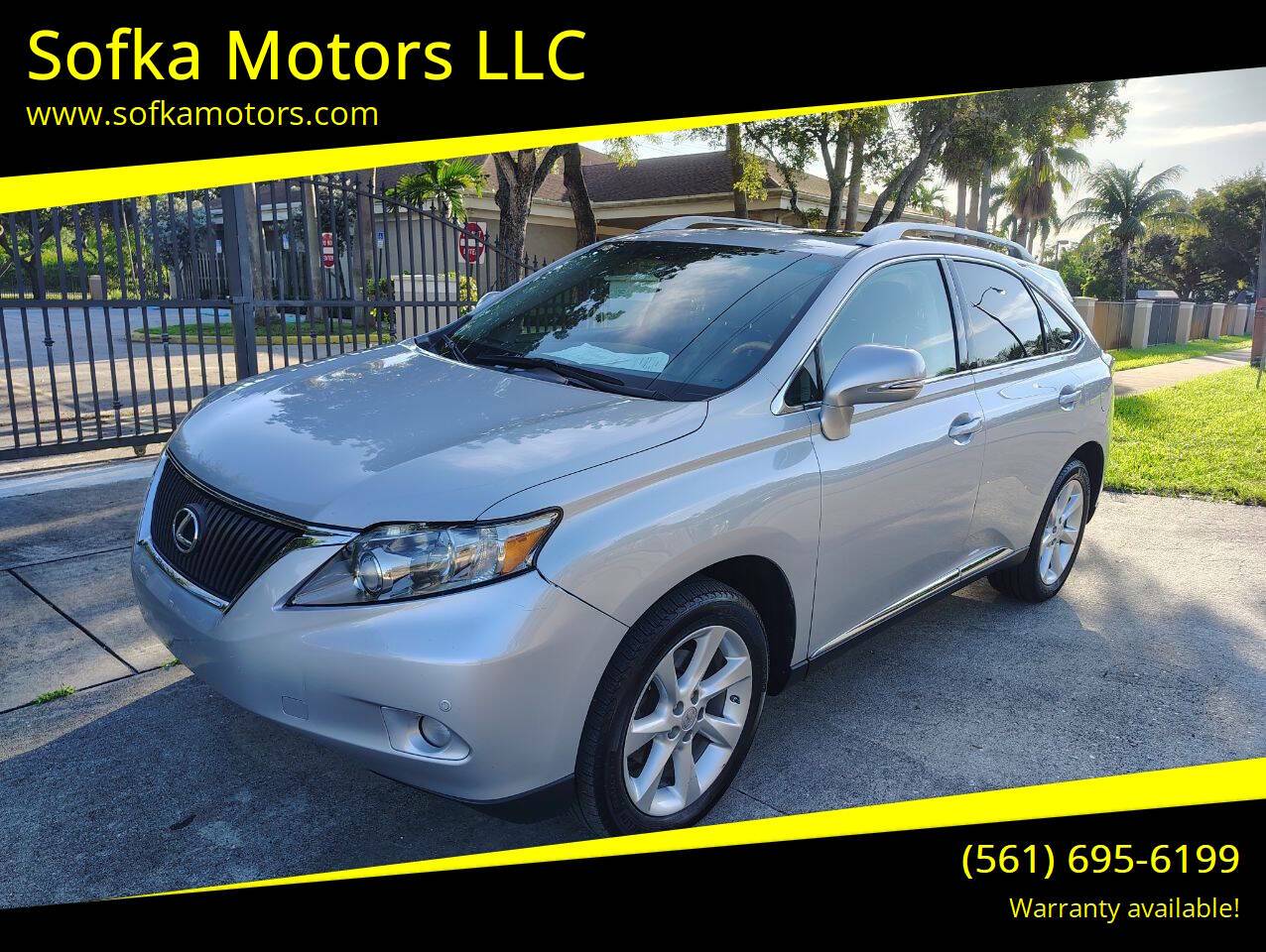 2011 Lexus RX RX 350 — SUV — 133,250 mi — Pompano Beach, FL