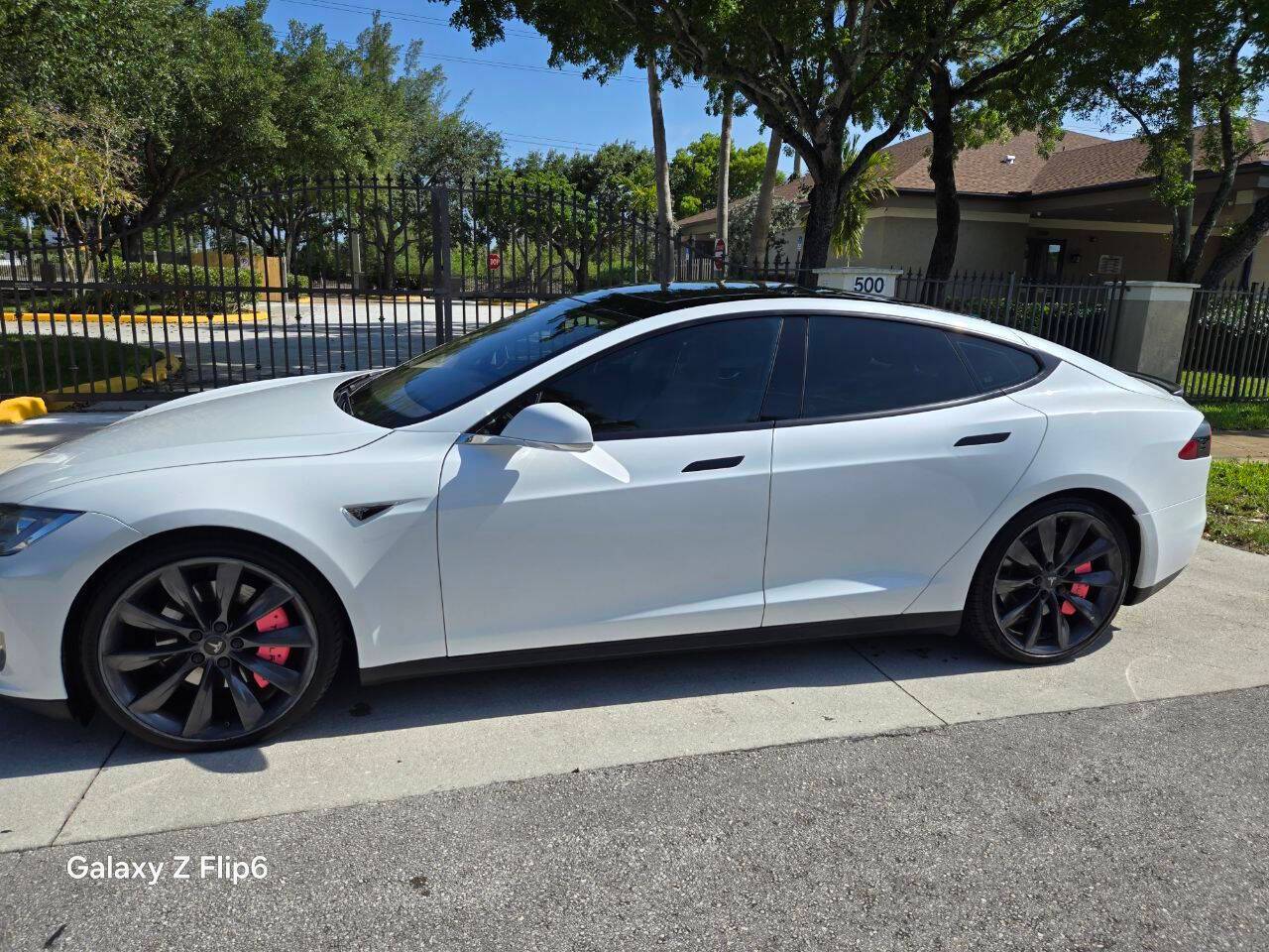2013 Tesla Model S P85 — Hatchback — 108,800 mi — Pompano Beach, FL