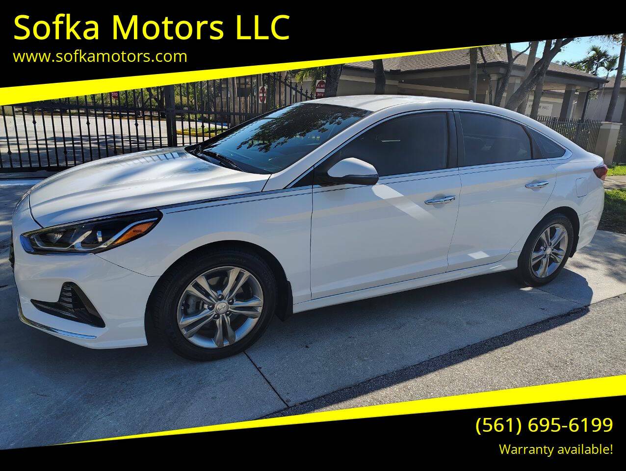 2018 Hyundai Sonata SEL — Sedan — 105,900 mi — Pompano Beach, FL
