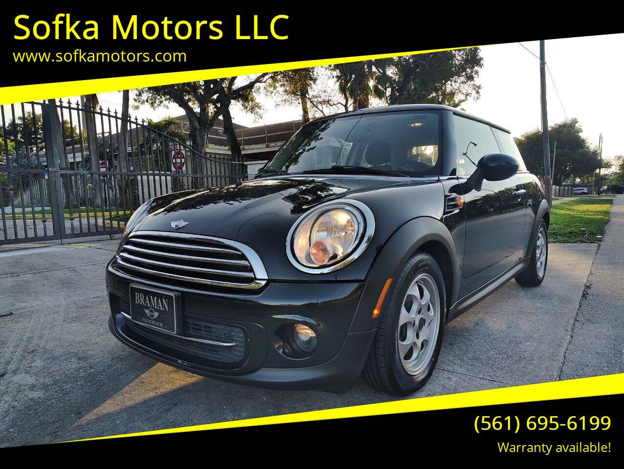 2013 MINI Hardtop Cooper — Hatchback — 86,718 mi — Pompano Beach, FL