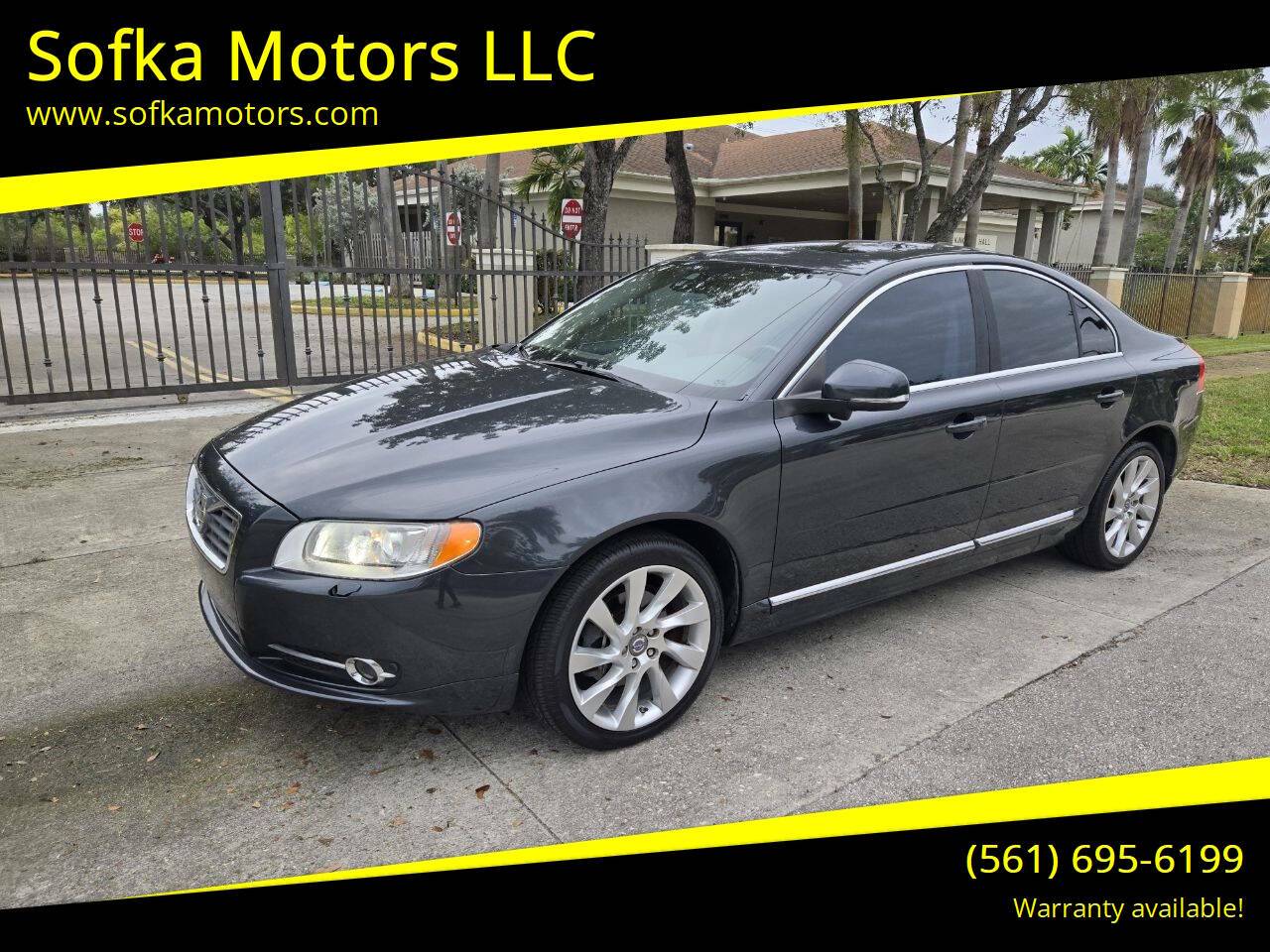2013 Volvo S80 3.2 — Sedan — 52,399 mi — Pompano Beach, FL