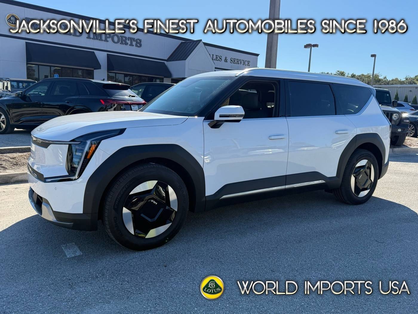 2025 Kia EV9 Wind — SUV — 1,396 mi — Jacksonville, FL