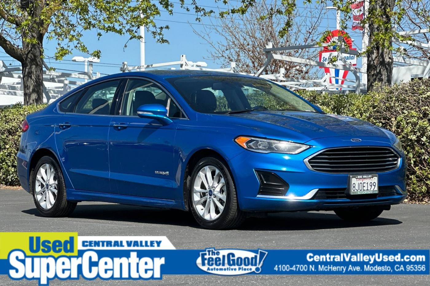 2019 Ford Fusion Hybrid SEL — Sedan — 132,867 mi — Modesto, CA