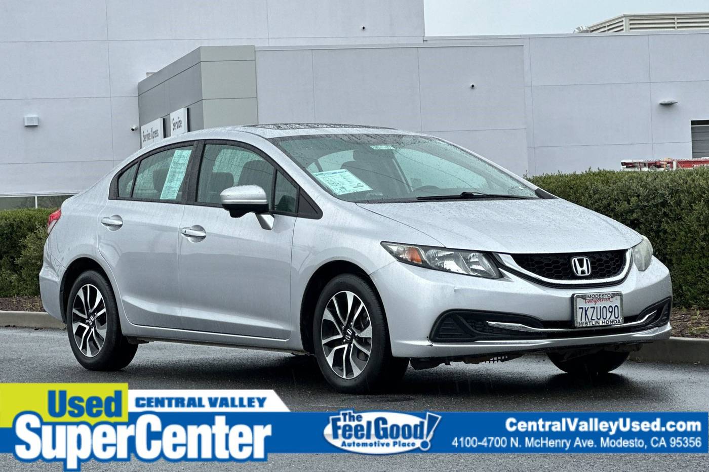 2015 Honda Civic EX — Sedan — 99,626 mi — Modesto, CA
