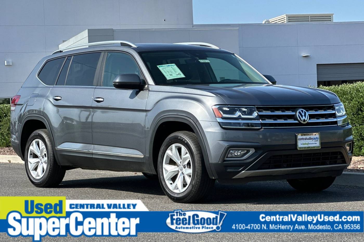 2018 Volkswagen Atlas SEL — SUV — 71,348 mi — Modesto, CA