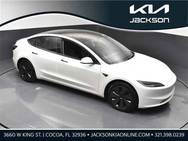2025 Tesla Model 3 Long Range — Sedan — 7,022 mi — Cocoa, FL