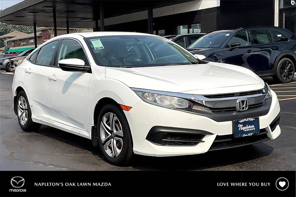 2016 Honda Civic LX — Sedan — 66,460 mi — Oak Lawn, IL