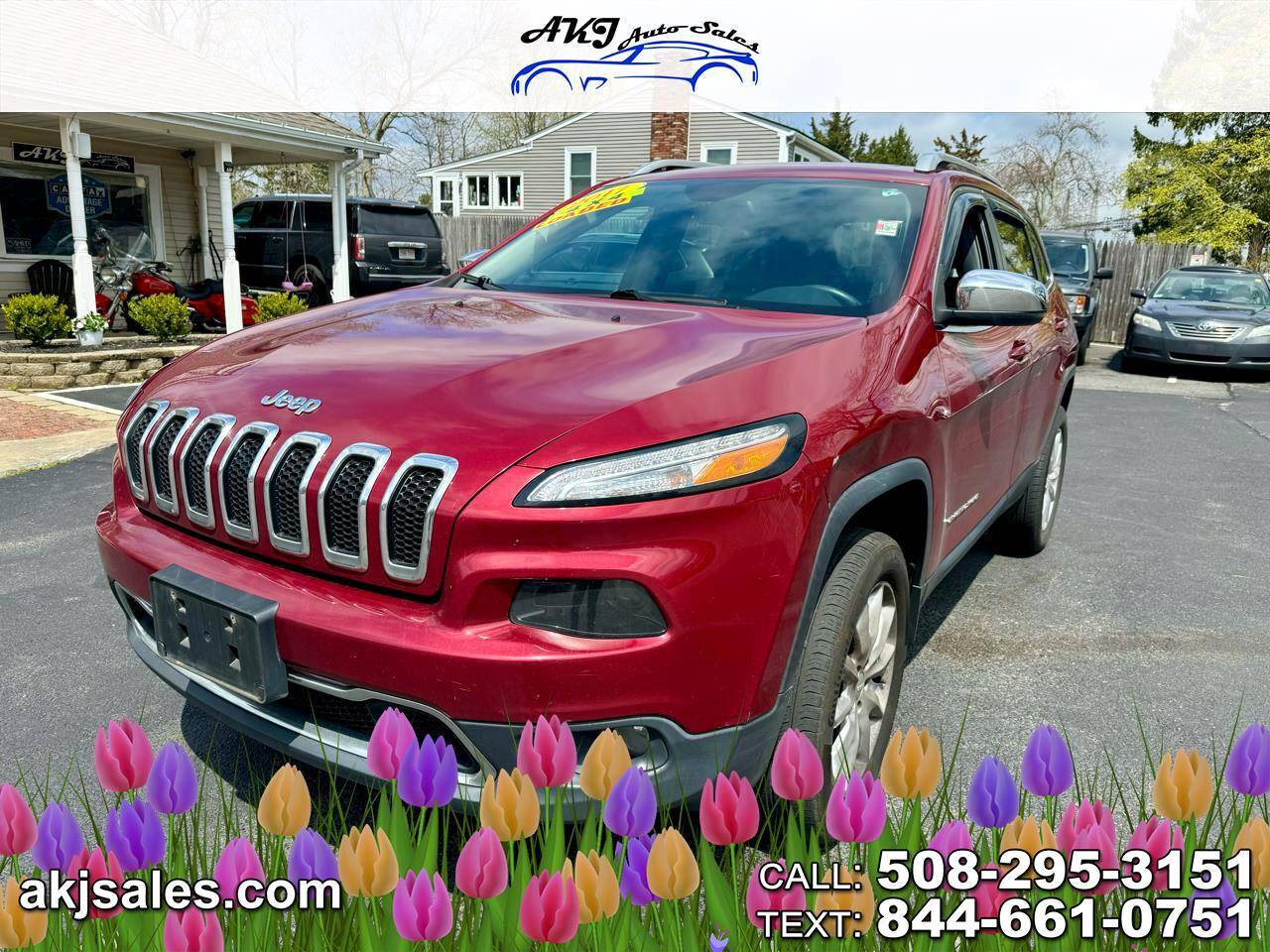 2017 Jeep Cherokee Limited — SUV — 102,053 mi — West Wareham, MA