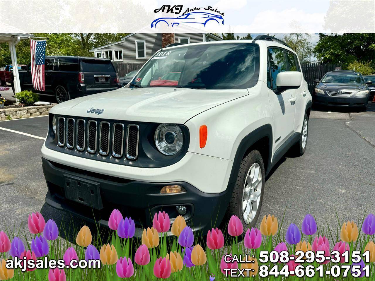 2018 Jeep Renegade Latitude — SUV — 90,020 mi — West Wareham, MA