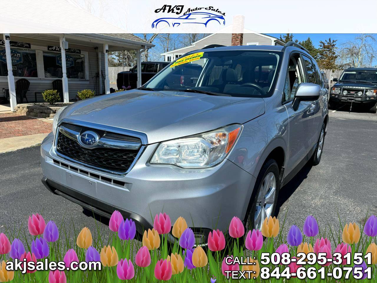 2015 Subaru Forester 2.5i Premium — SUV — 70,846 mi — West Wareham, MA
