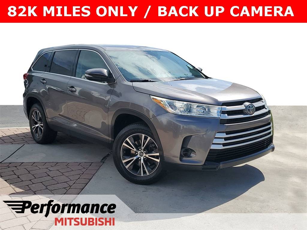 2019 Toyota Highlander LE V6 — SUV — 82,368 mi — Delray Beach, FL
