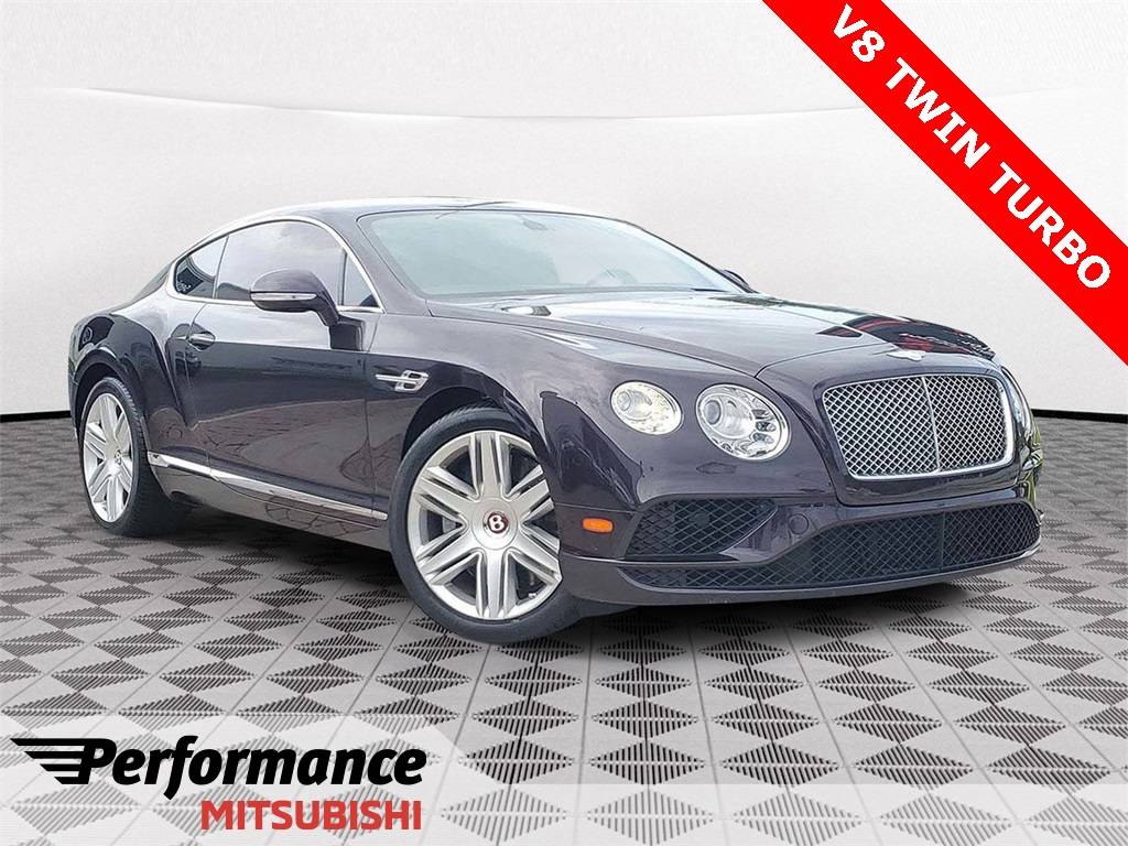 2016 Bentley Continental GT V8 — Coupe — 44,667 mi — Delray Beach, FL