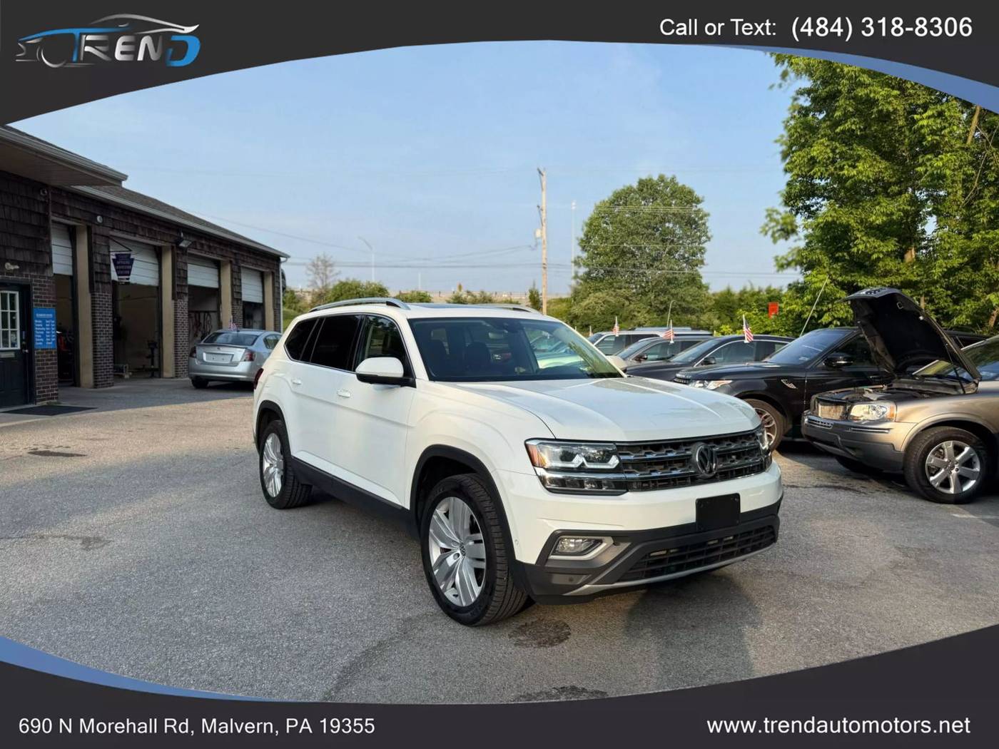 2018 Volkswagen Atlas SEL Premium — SUV — 113,379 mi — Malvern, PA