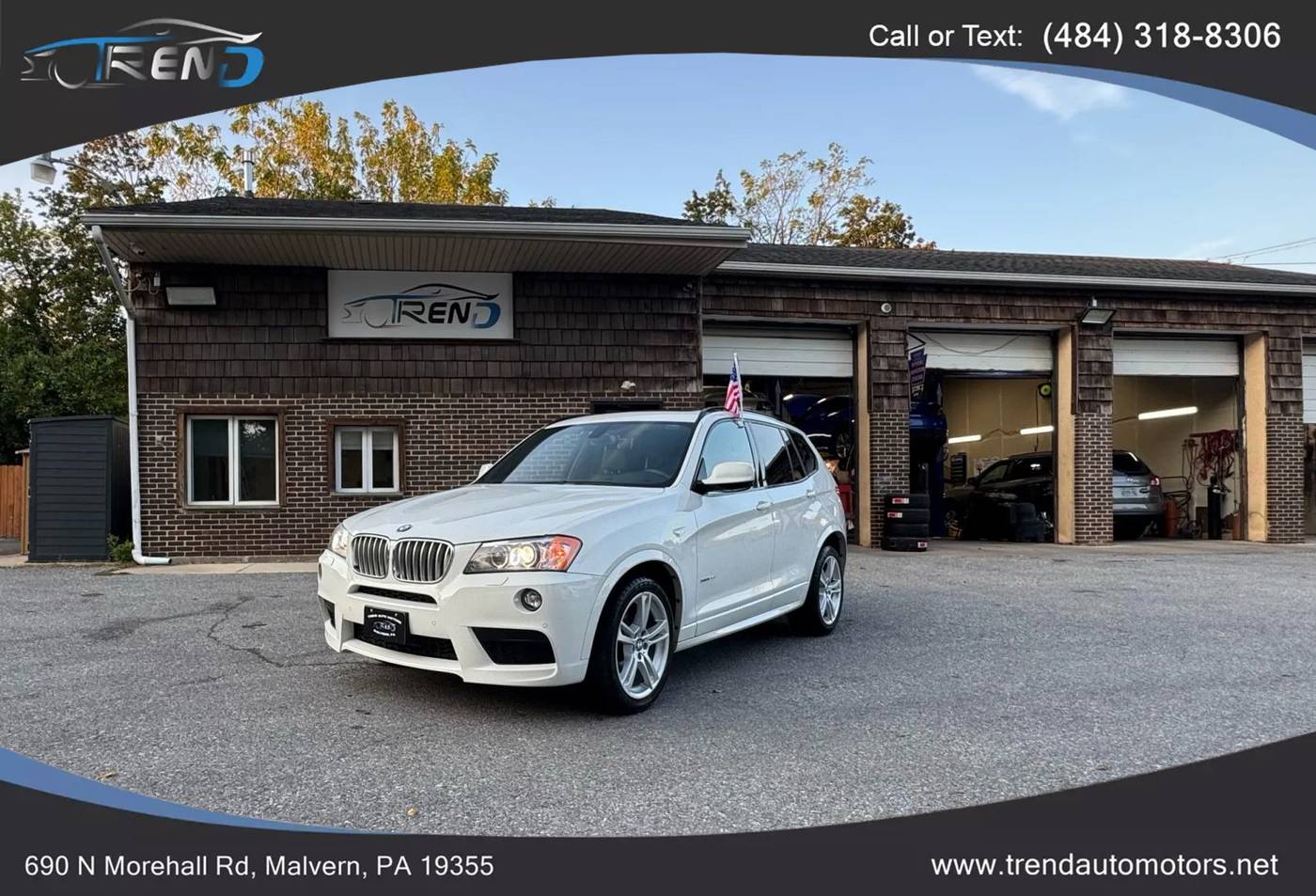 2014 BMW X3 35i — SUV — 45,863 mi — Malvern, PA