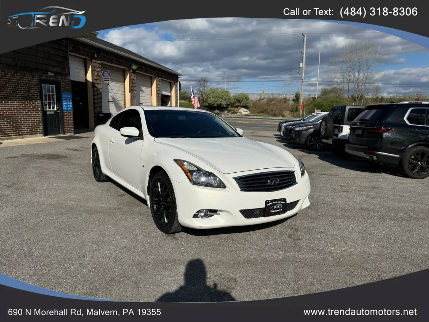 2014 INFINITI Q60 Standard — Coupe — 96,359 mi — Malvern, PA