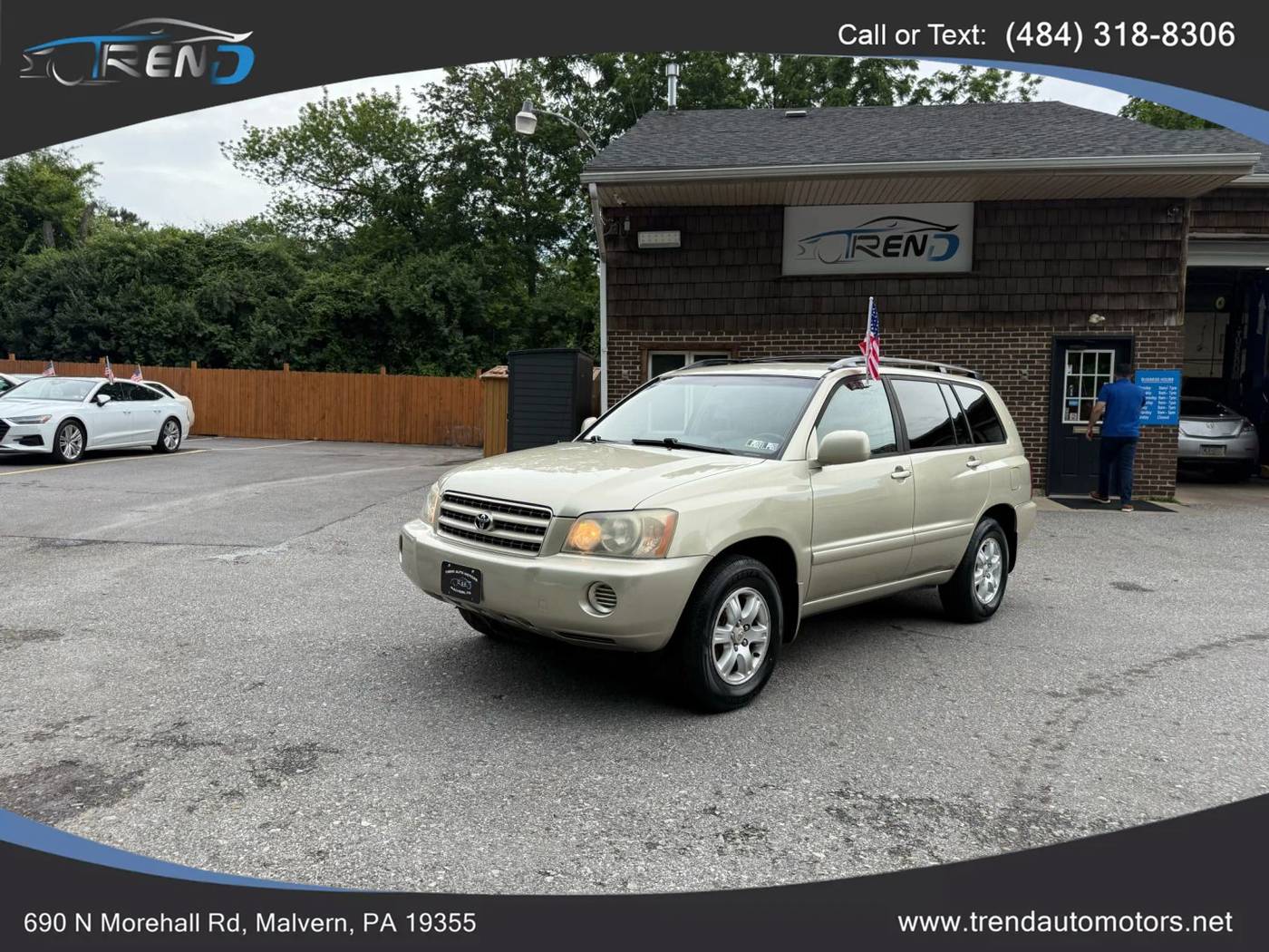 2003 Toyota Highlander Base V6 — SUV — 147,419 mi — Malvern, PA