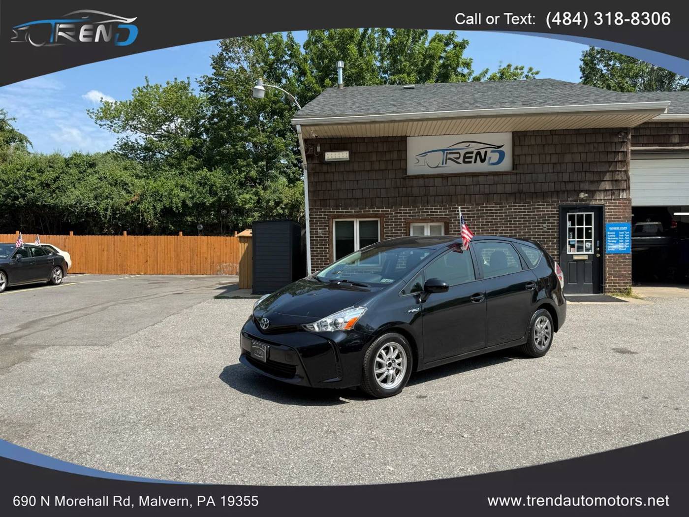 2016 Toyota Prius v Five — Wagon — 33,646 mi — Malvern, PA
