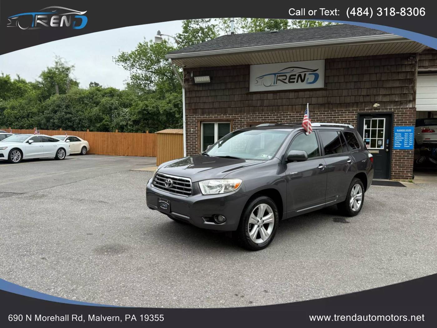 2009 Toyota Highlander Limited — SUV — 106,381 mi — Malvern, PA